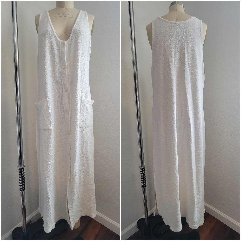 Portocruz Long Toweling Swim Cover-up